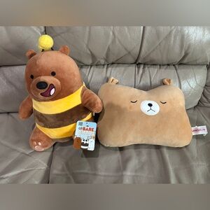 We Bare Bears Plushies combo - NWT